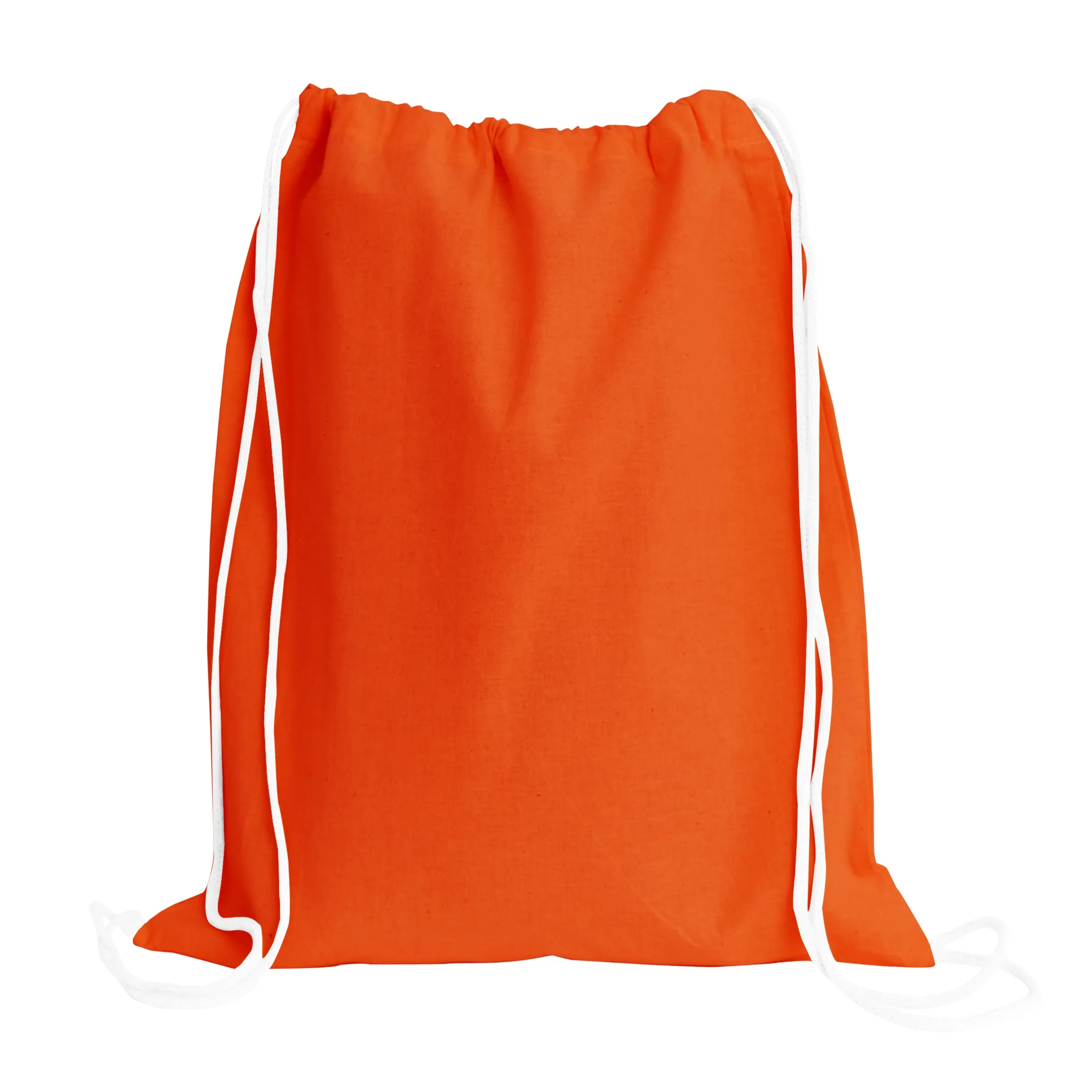 12 ct Economical Sport Cotton Drawstring Bag Cinch Packs - By Dozen