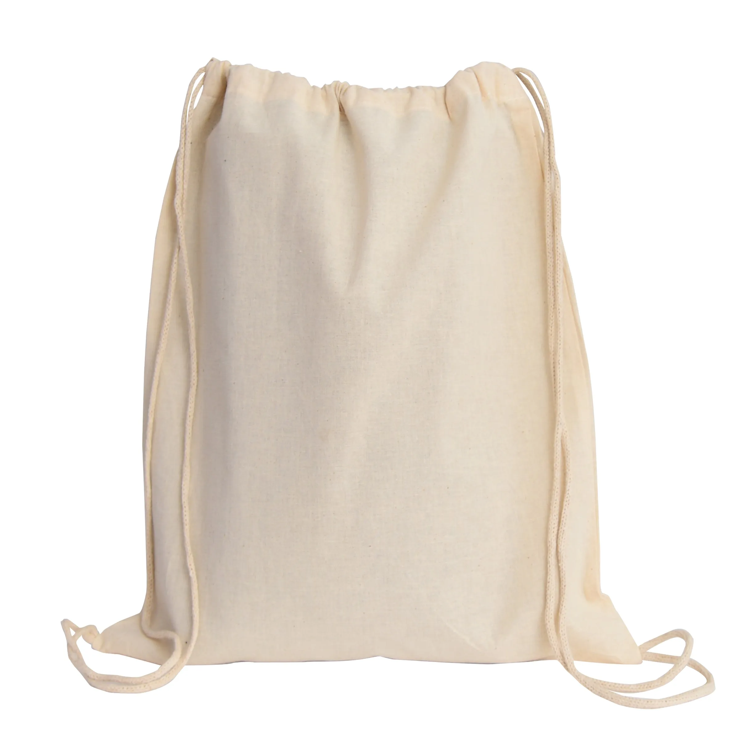 240 ct Economical Sport Cotton Drawstring Bag Cinch Packs - By Case