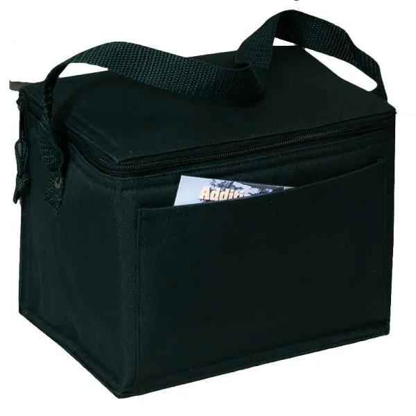 50 ct Promotional Polyester 6-Can Cooler Lunch Bags - By Case