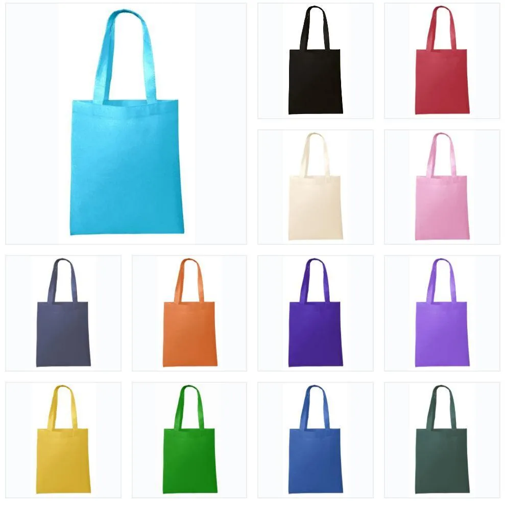 500 ct Promotional Reusable Tote Bags - By Case