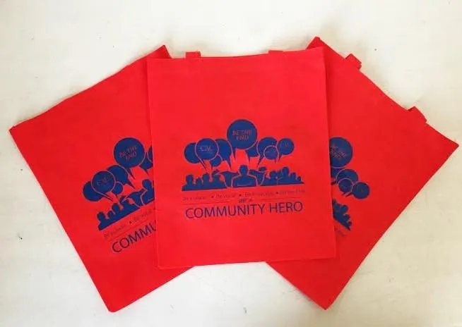 500 ct Promotional Reusable Tote Bags - By Case