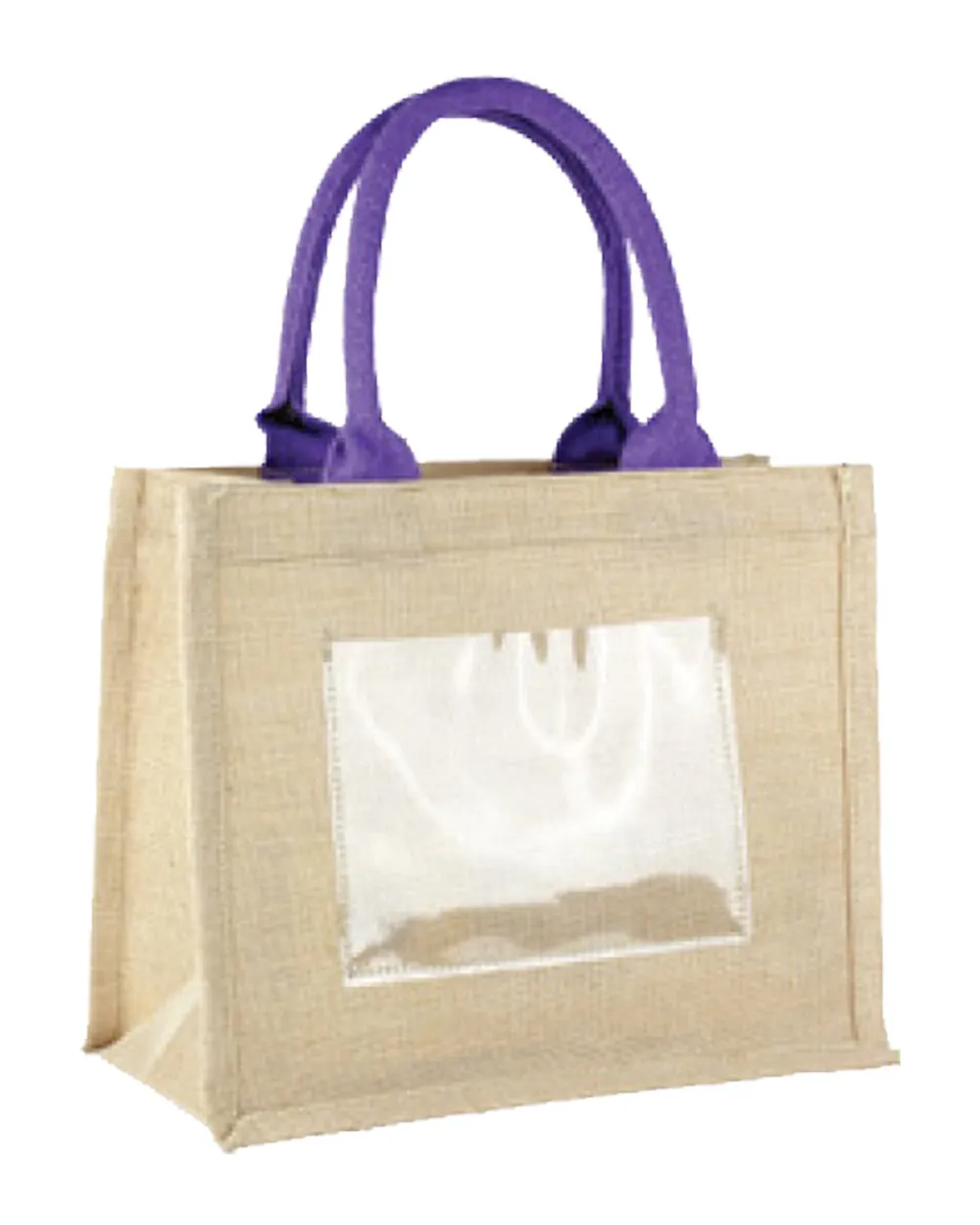 72 ct Rustic Wedding Favor Burlap Bags / Promotional Jute Totes - By Case