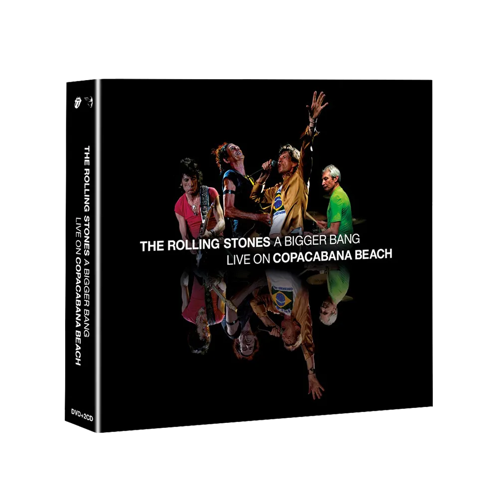 A Bigger Bang Live On Copacabana Beach DVD   2CD