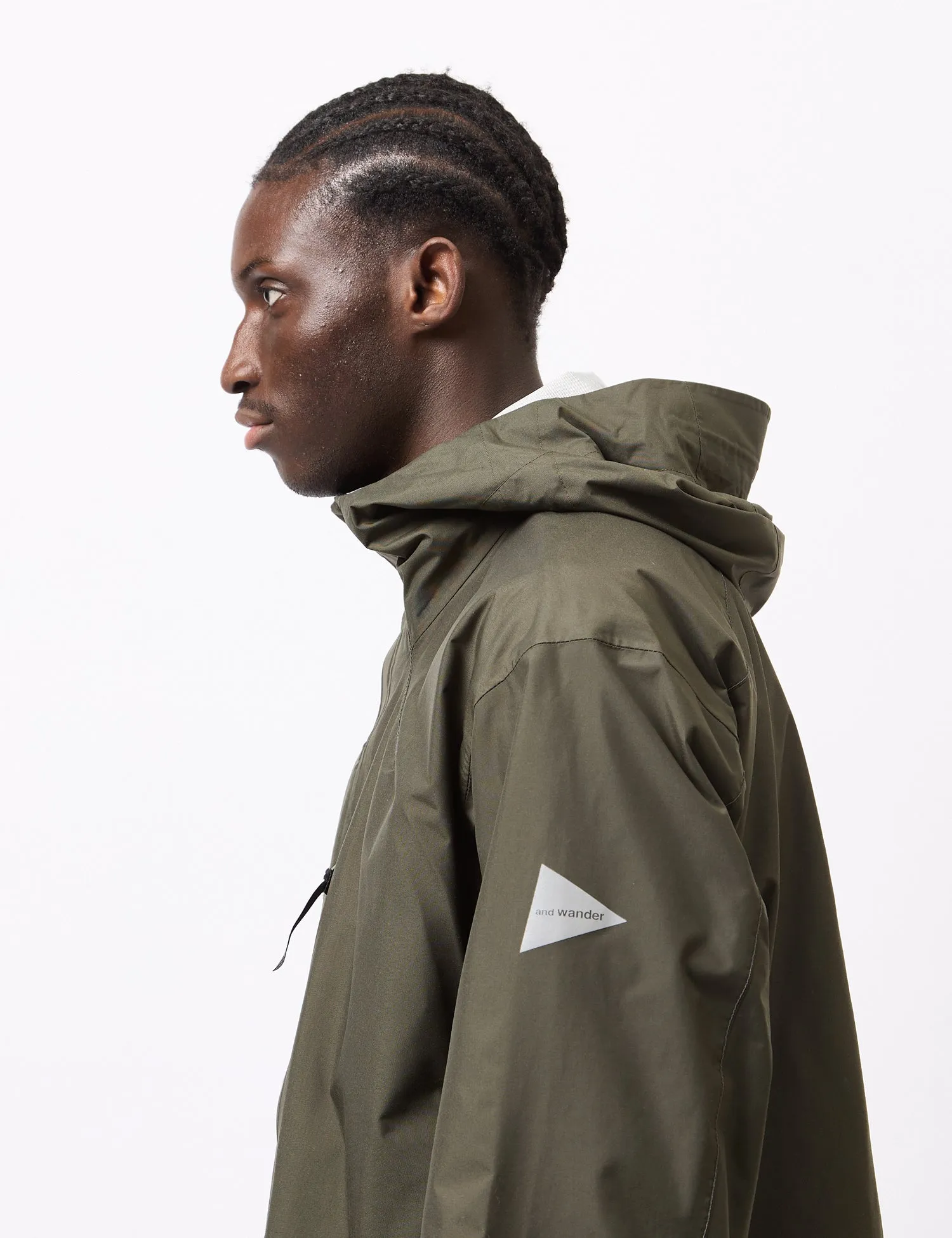 and Wander Hiker Rain Jacket 42.5L - Olive Green