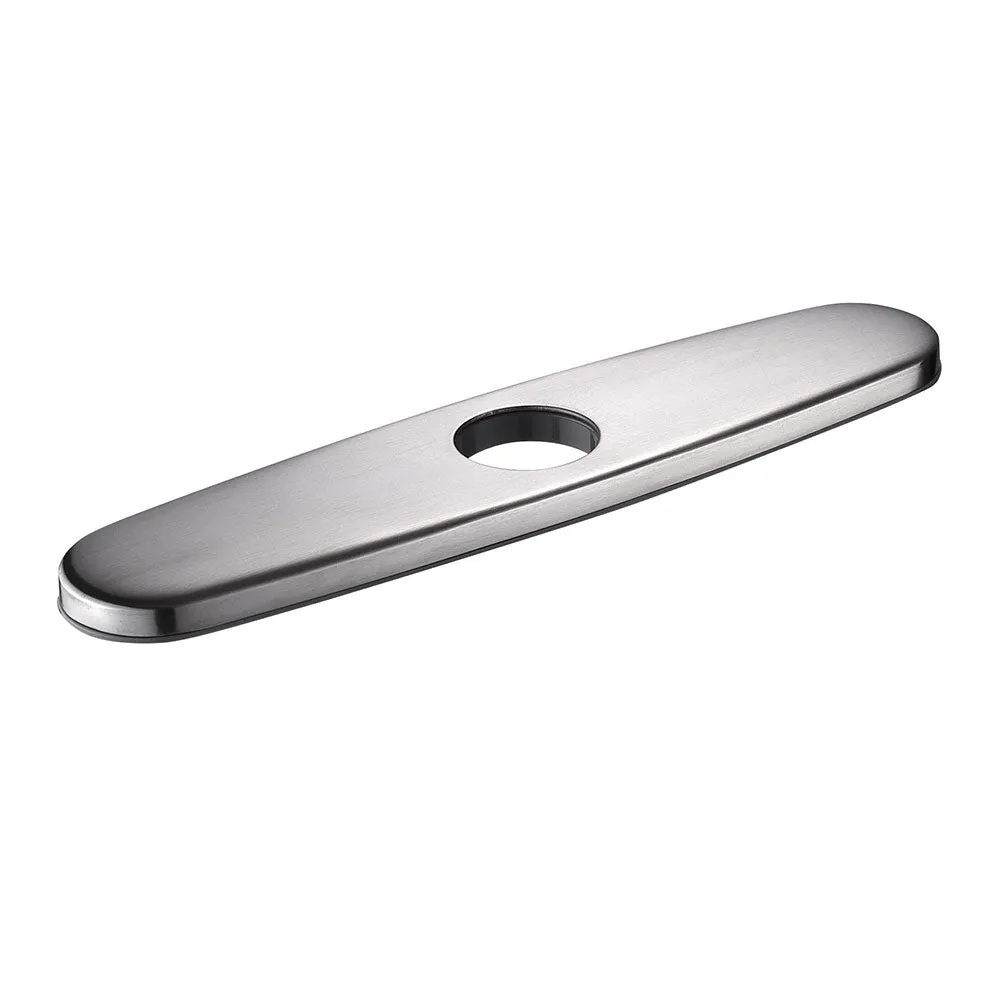 Aquaterior 10 Deck Plate Hole Cover Stainless Steel D1 3/8