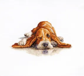 Basset  B2341L Counted Cross-Stitch Kit