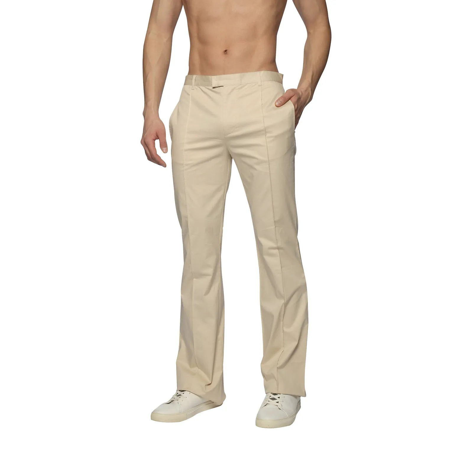 Beige Spring Twill Portofino Pant