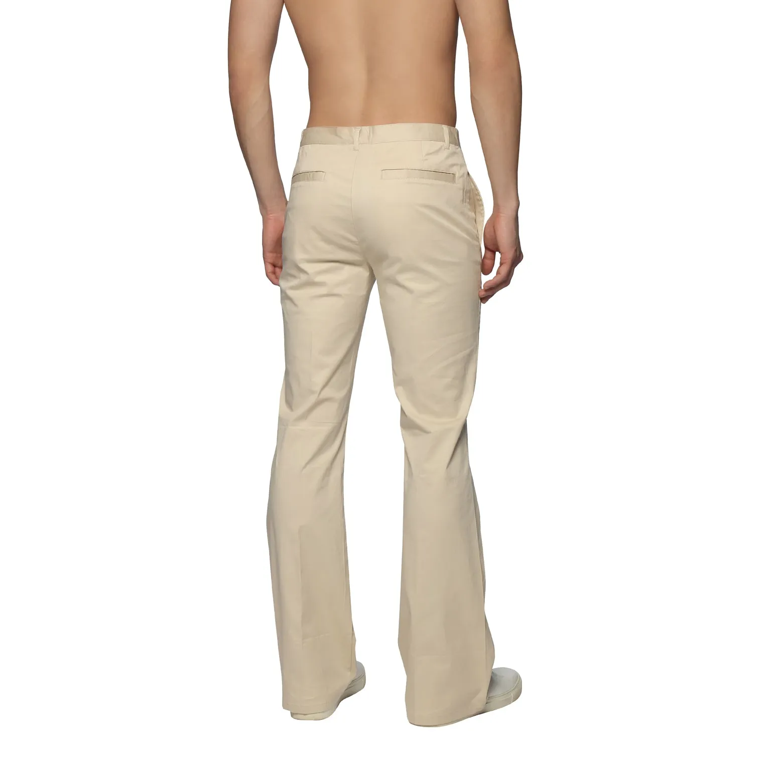 Beige Spring Twill Portofino Pant