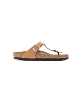 Birkenstock Gizeh BirkiBuc Earthy Pecan Vegan Sandals