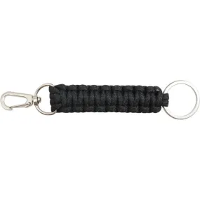 Black - Survival Paracord Keychain