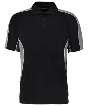 Black/Grey - Gamegear Cooltex active polo shirt (classic fit)