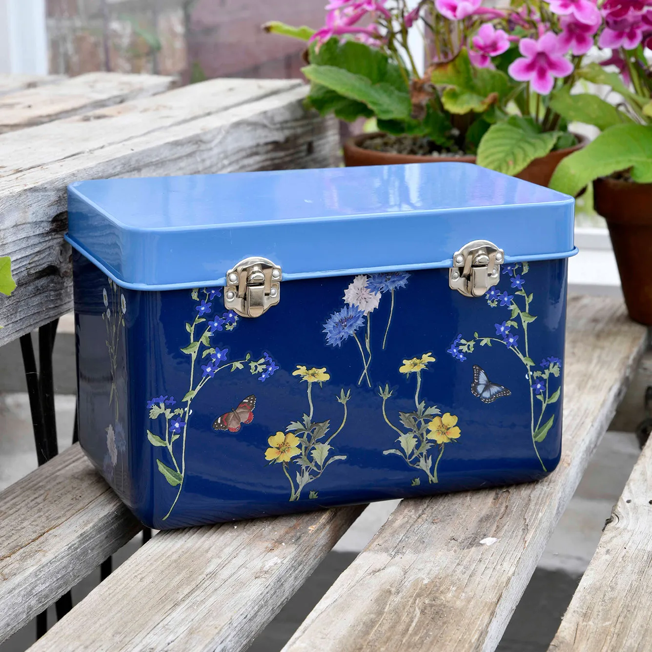 British Meadow Seed Storage Tin