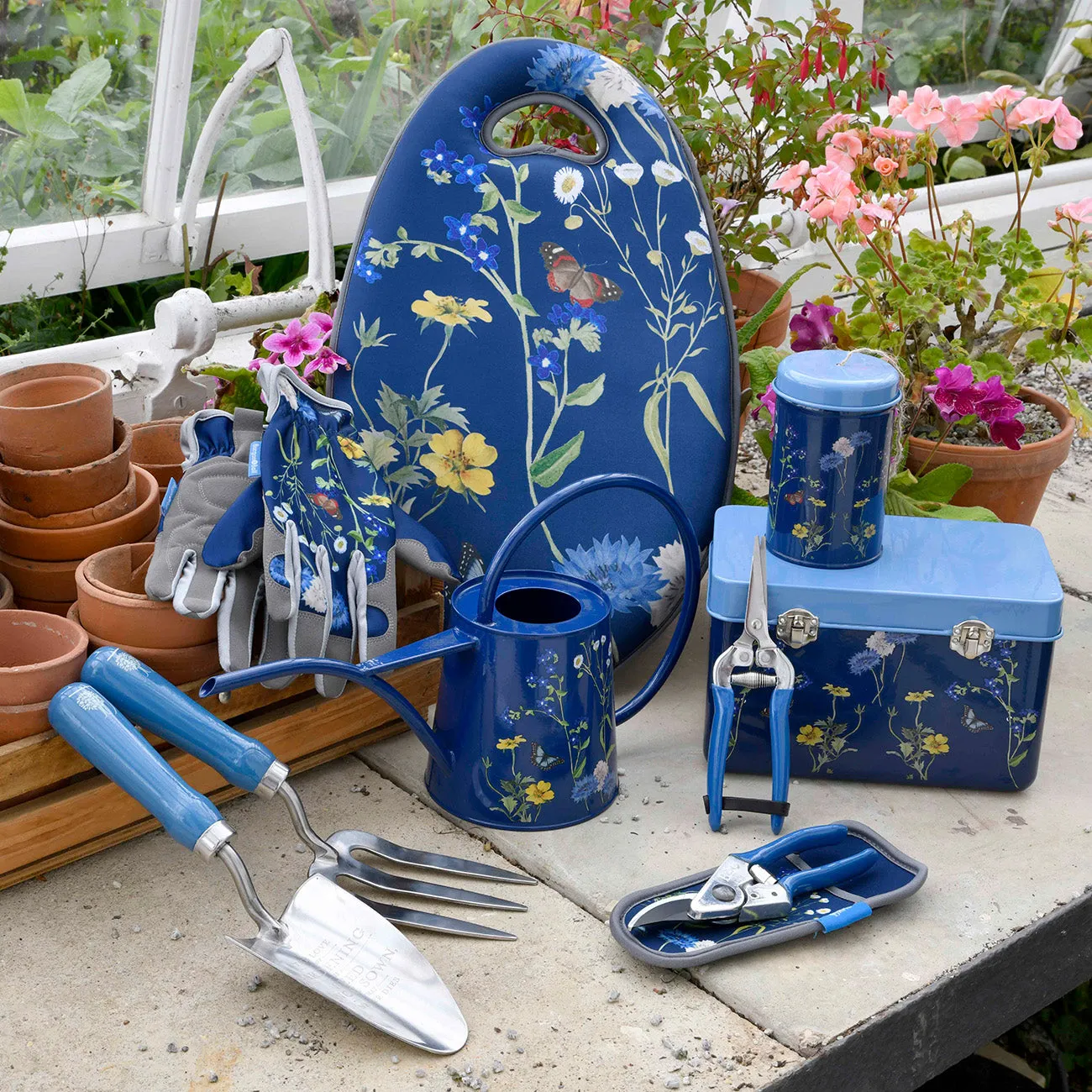 British Meadow Seed Storage Tin