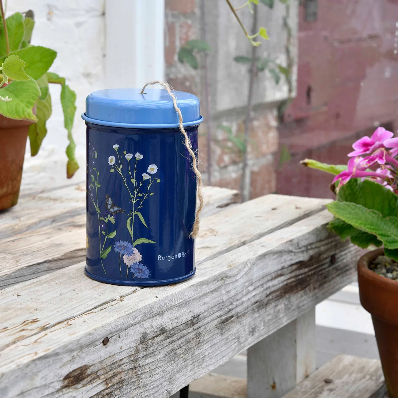 British Meadow Twine in a Tin