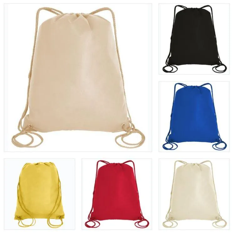 Budget Drawstring Bag / Large Size Wholesale Backpacks - GK490