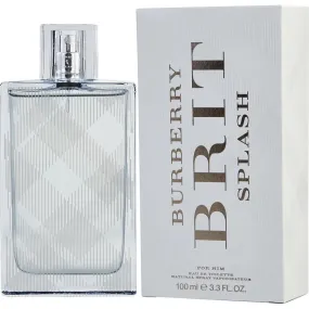 Burberry Brit Splash  for him EDT 3.4 oz 100 ml