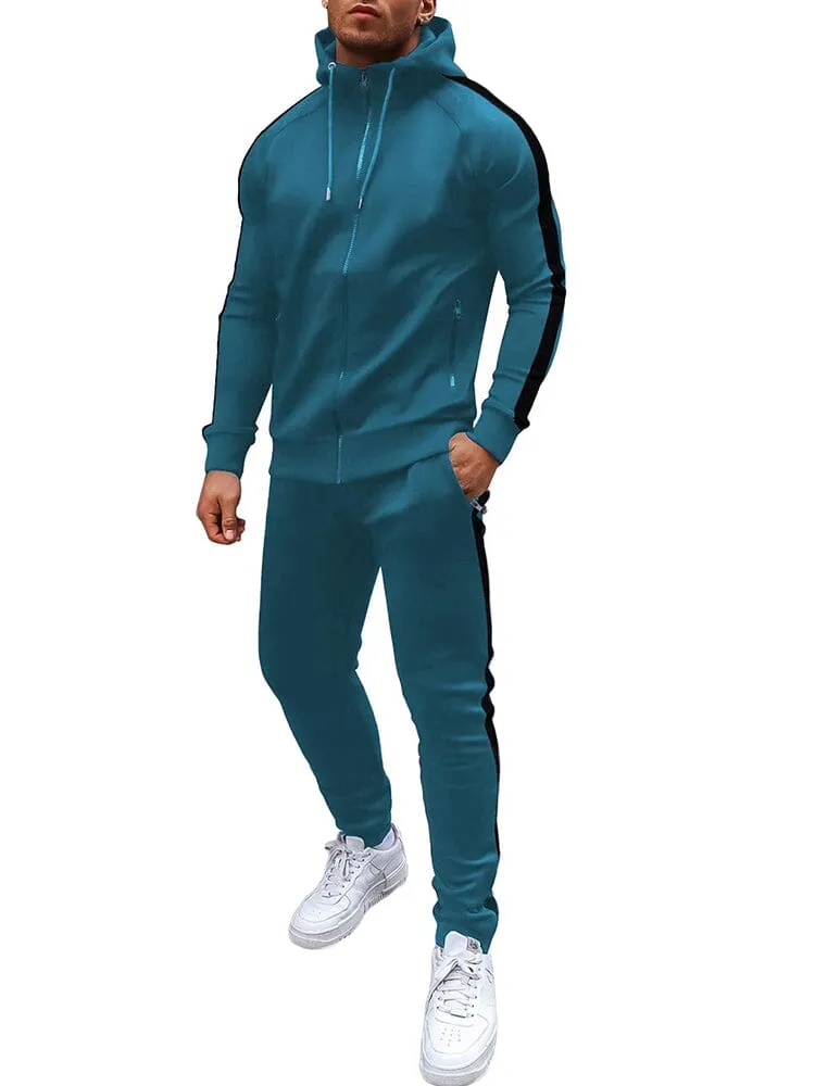 Casual 2-Piece Jogger Tracksuit Set (US Only)