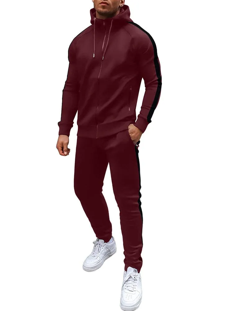 Casual 2-Piece Jogger Tracksuit Set (US Only)