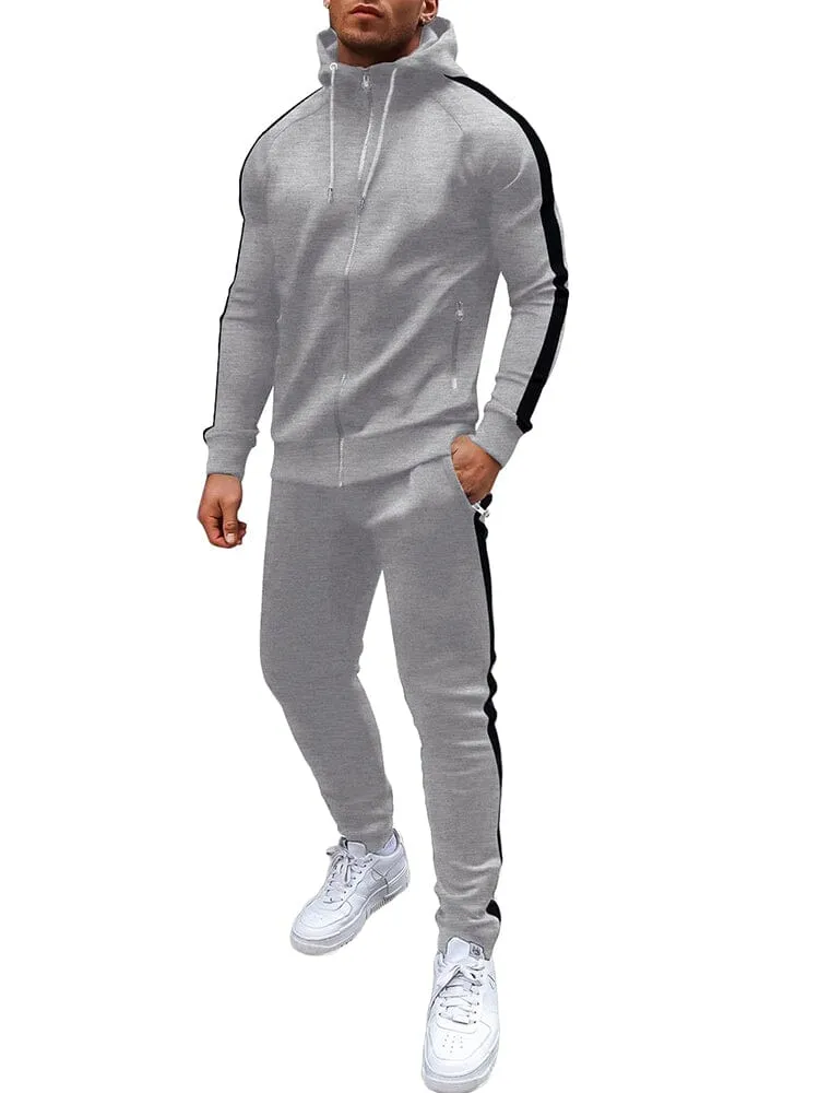 Casual 2-Piece Jogger Tracksuit Set (US Only)