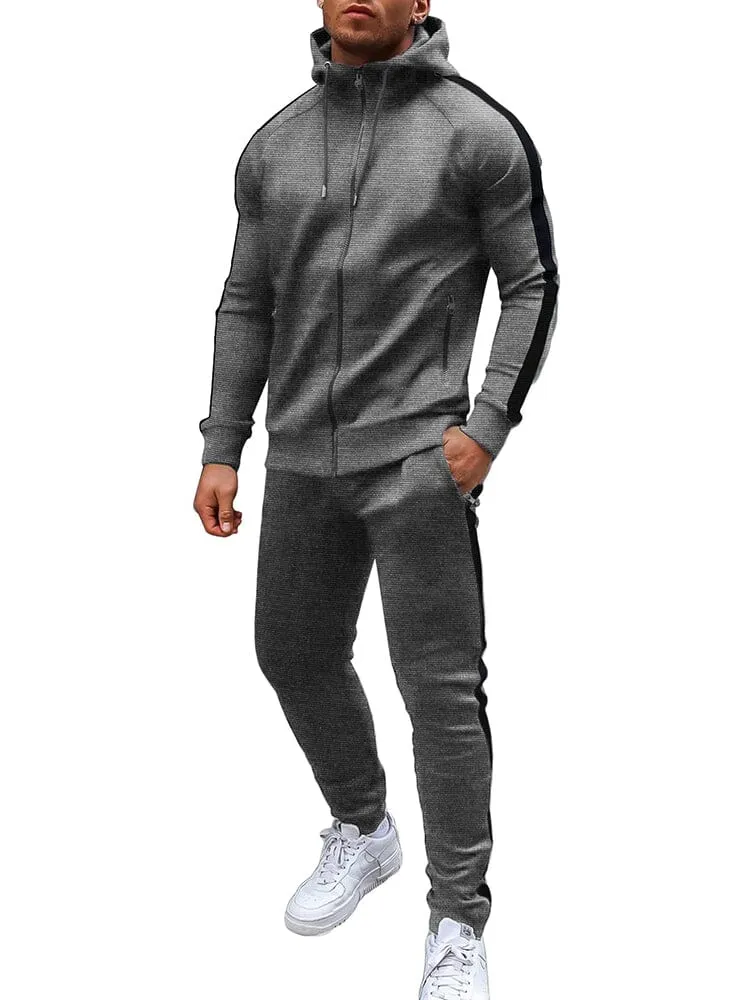 Casual 2-Piece Jogger Tracksuit Set (US Only)