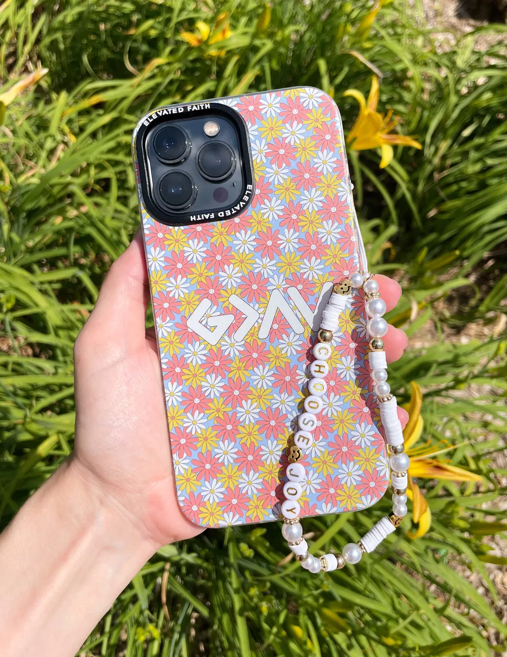 Choose Joy Phone Charm