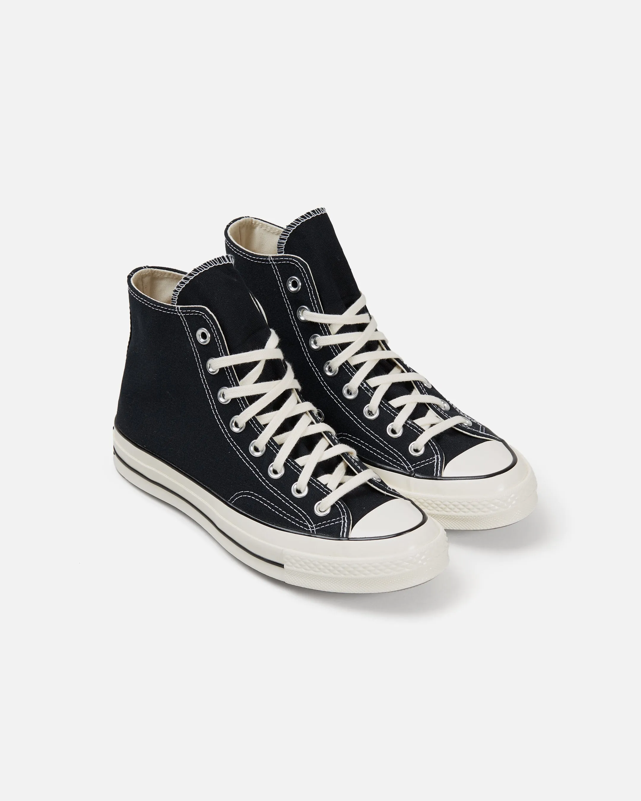 Chuck 70 Hi Canvas - Black / Black / Egret