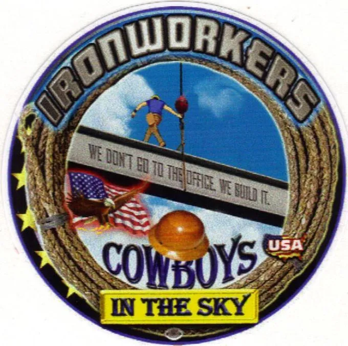 Cowboys in the Sky Tool Box Sticker #BW-TB-CS