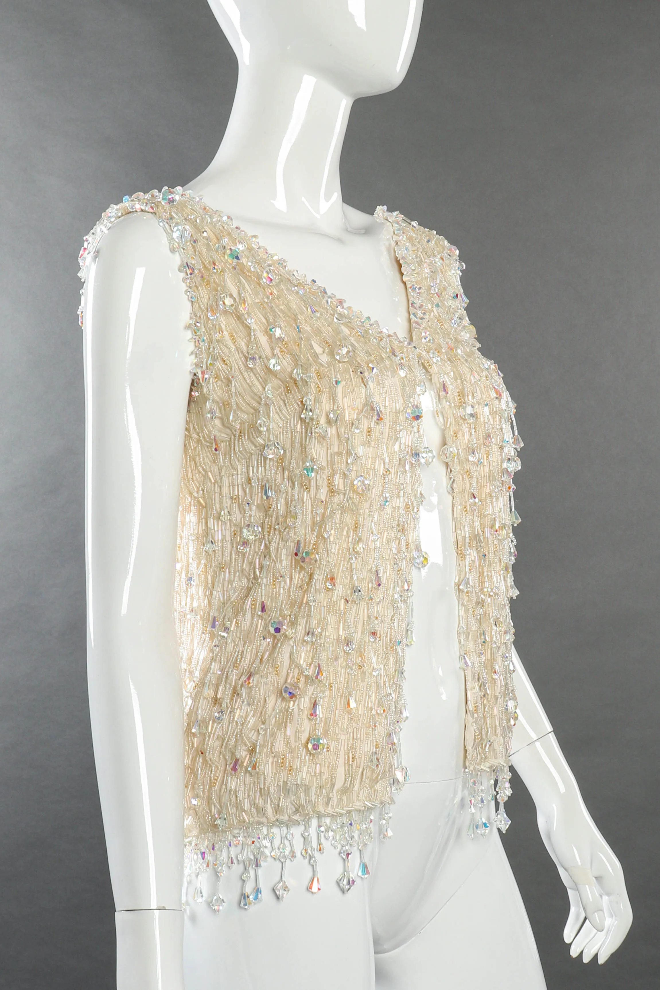 Crystal Beaded Top