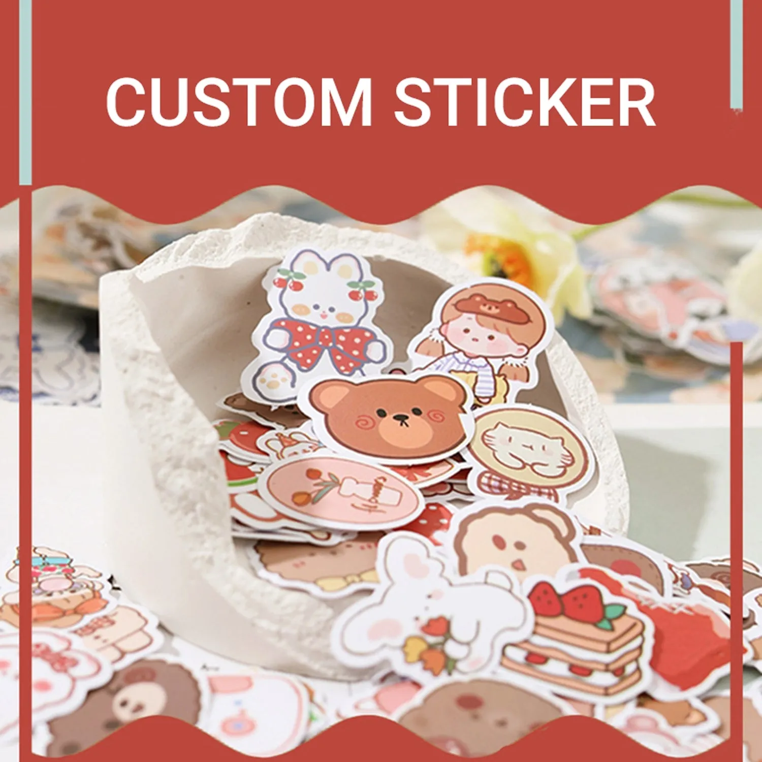 Custom Die Cut Stickers - Custom Sticker