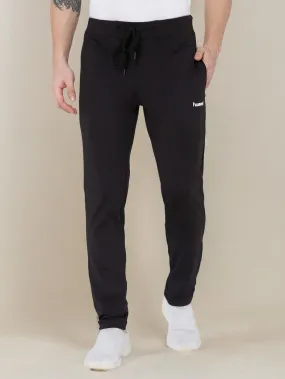 Danny Solid Regular fit Polyester Trackpants for Men with zipper pockets Comfortable Breathable Fabric Stretchable for Everyday Use Ideal for Yoga Training Gym Running or Performance