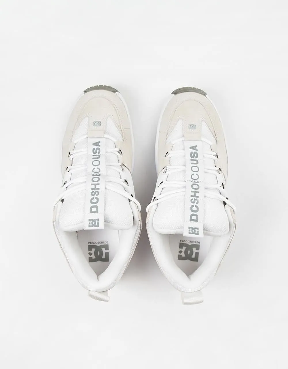 DC Lynx OG Skate Shoes - White/Grey