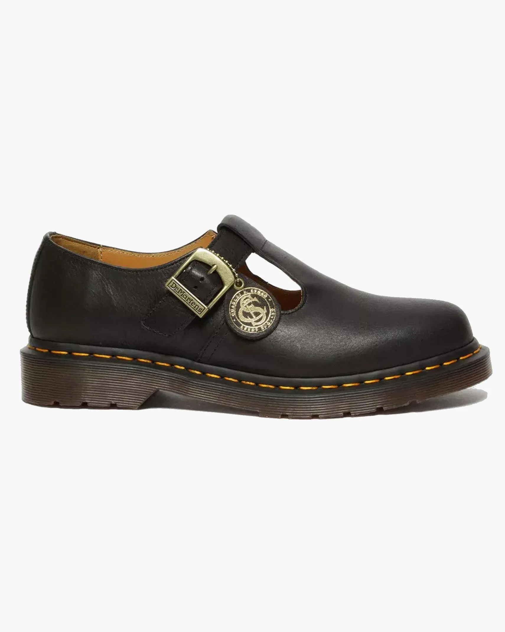 Dr Martens Archive T-Bar Regency Calf Mary Jane Shoes - Black