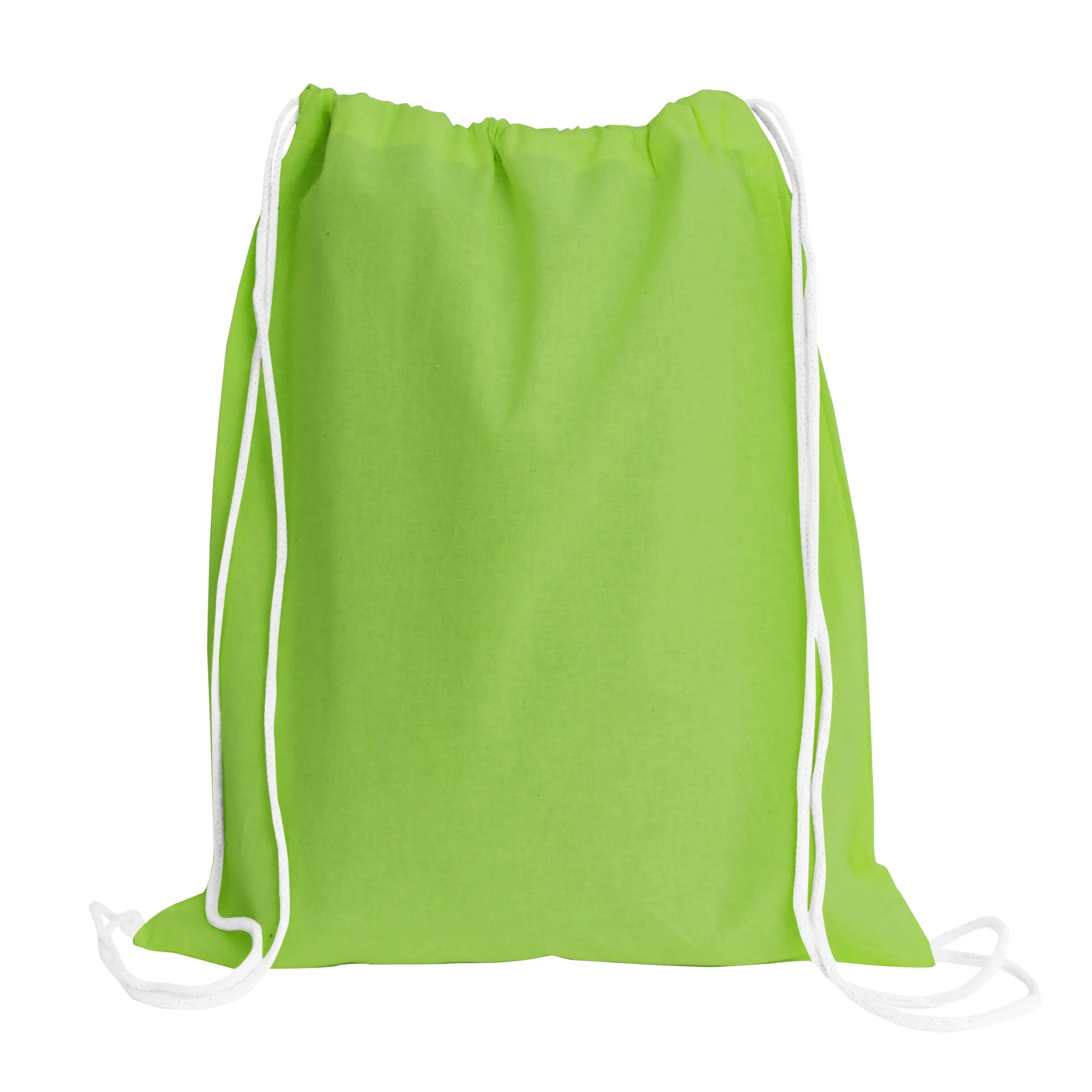 Economical Sport Cotton Drawstring Bag Cinch Packs - BPK18