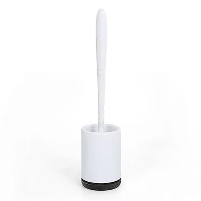 Elegant Non-Stick Toilet Brush with Soft Plastic Head