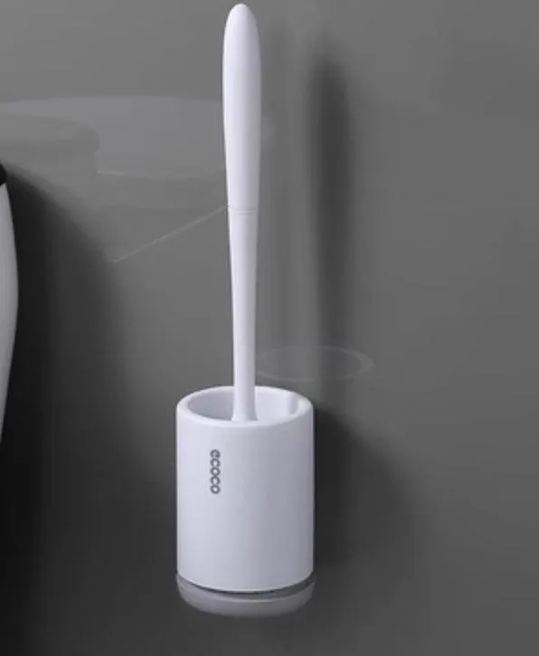 Elegant Non-Stick Toilet Brush with Soft Plastic Head