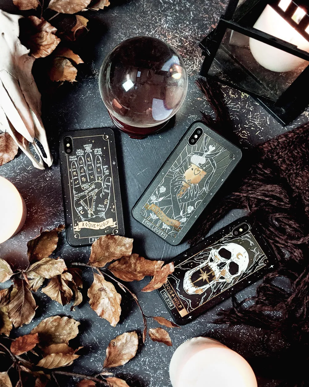 Fate Tarot Phone Case - Mirror Gold Details