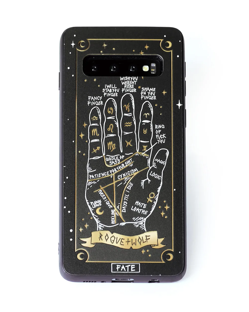 Fate Tarot Phone Case - Mirror Gold Details