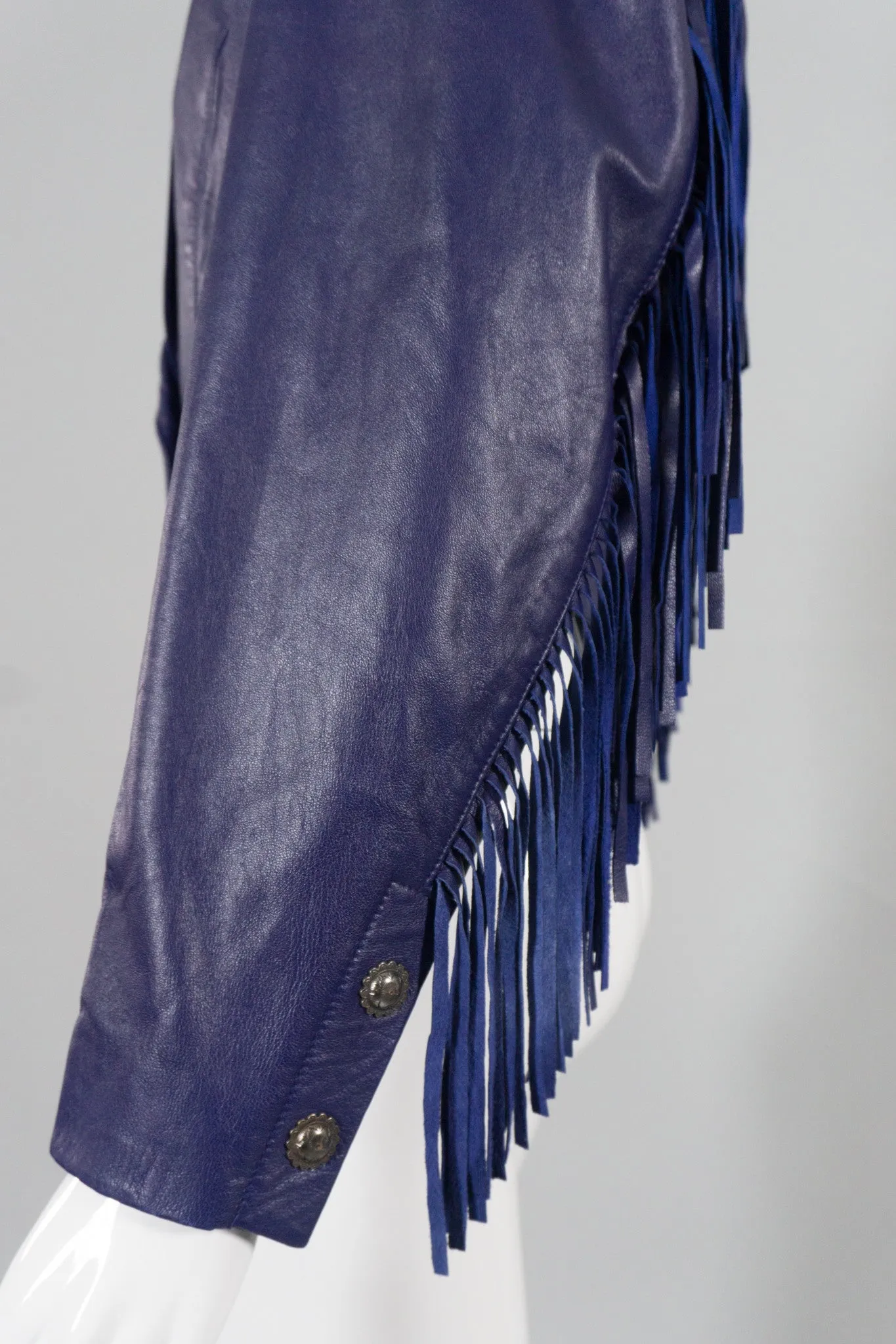 Fringe Leather Jacket