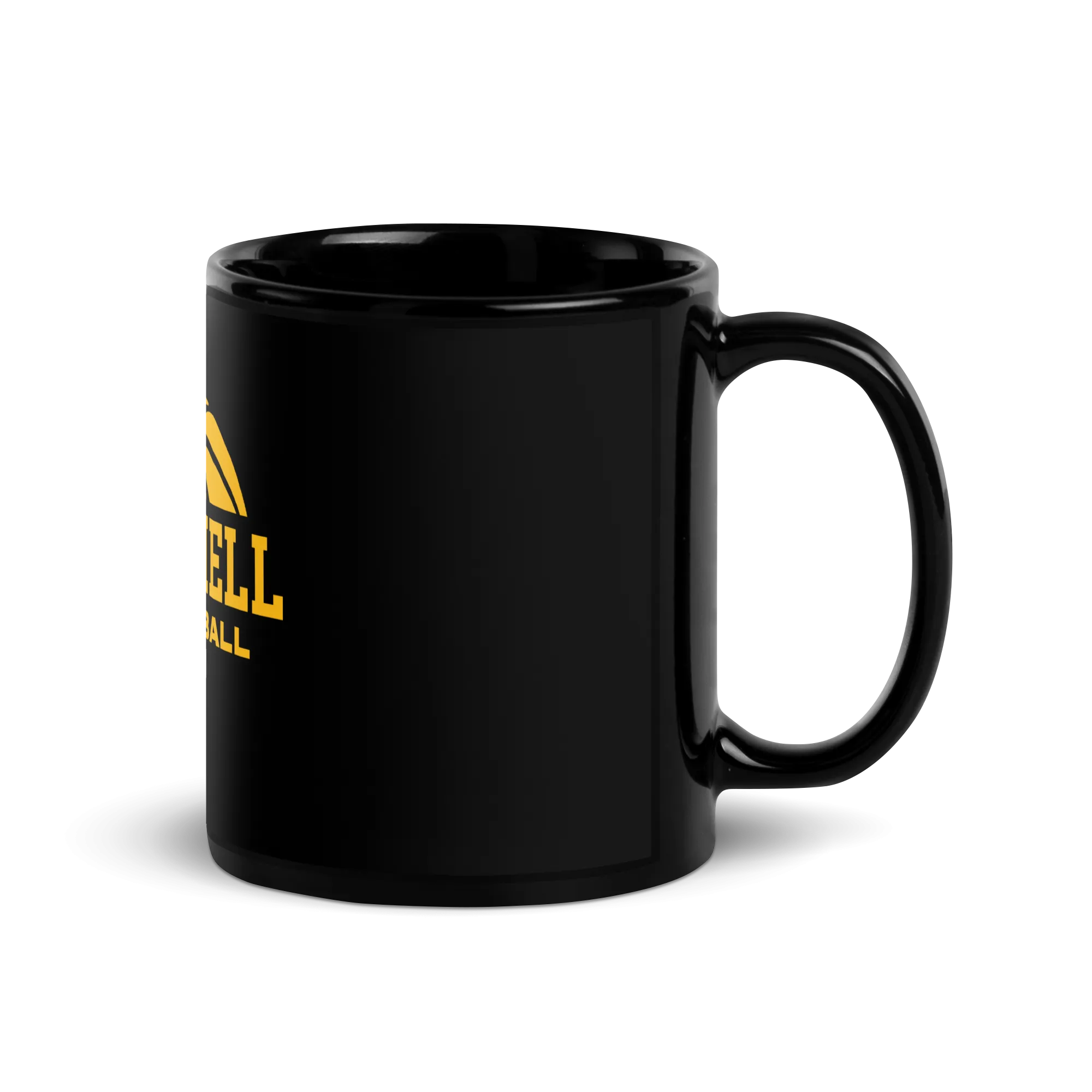 Hartnell Basketball Black Glossy Mug