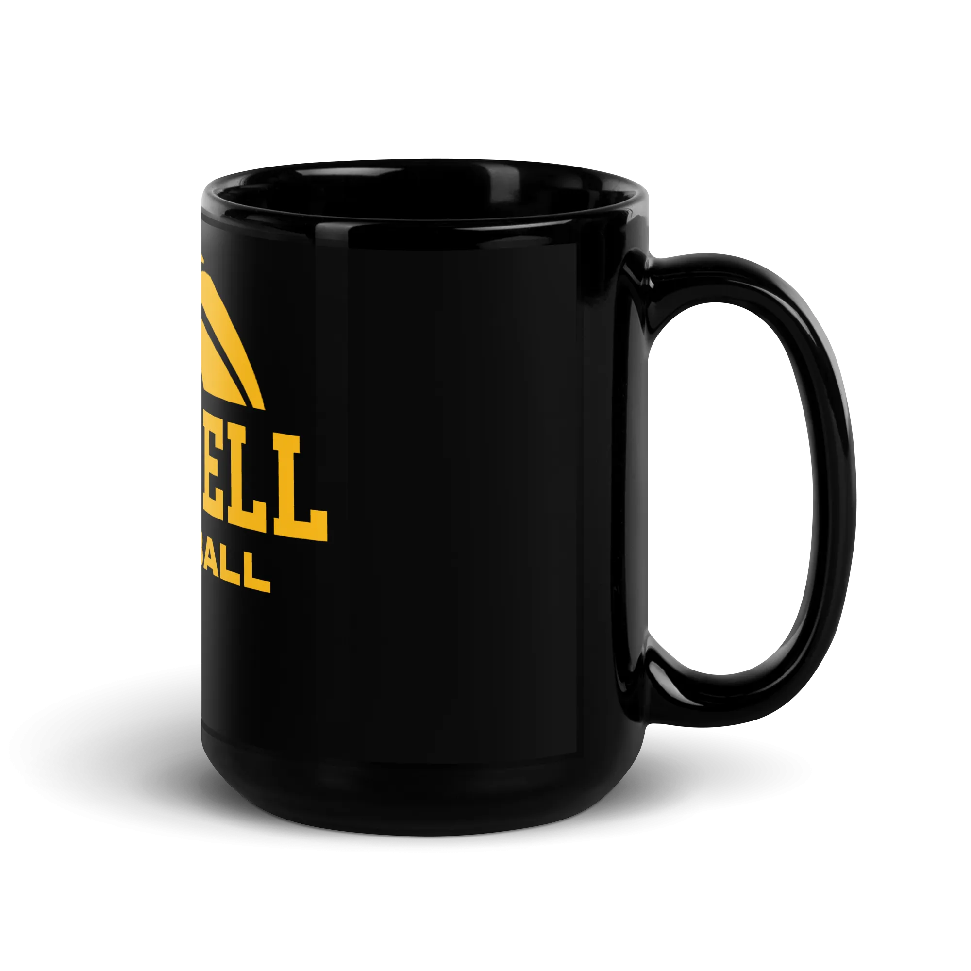 Hartnell Basketball Black Glossy Mug