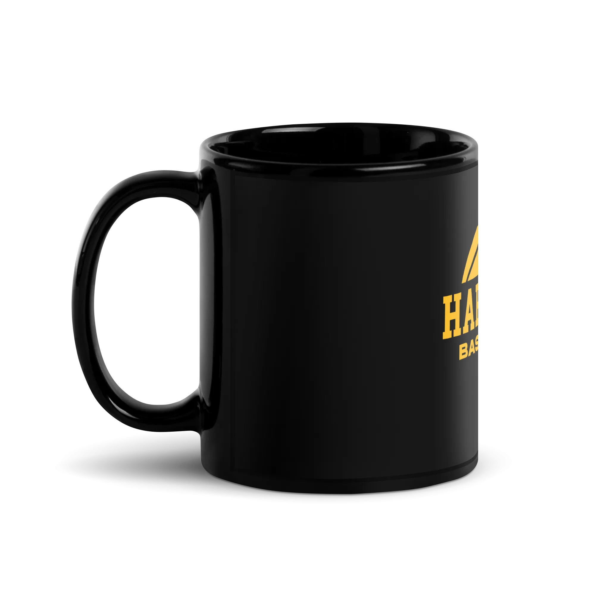 Hartnell Basketball Black Glossy Mug