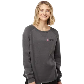 Independent Trading Co. - Women's California Wave Wash Crewneck Sweatshirt