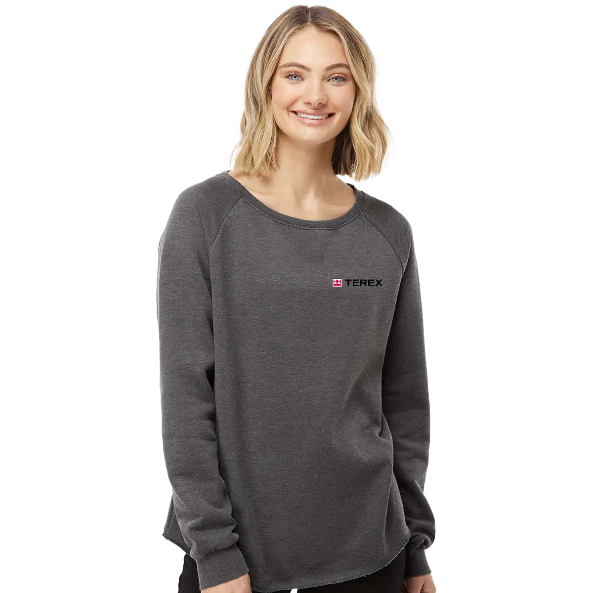 Independent Trading Co. - Women's California Wave Wash Crewneck Sweatshirt