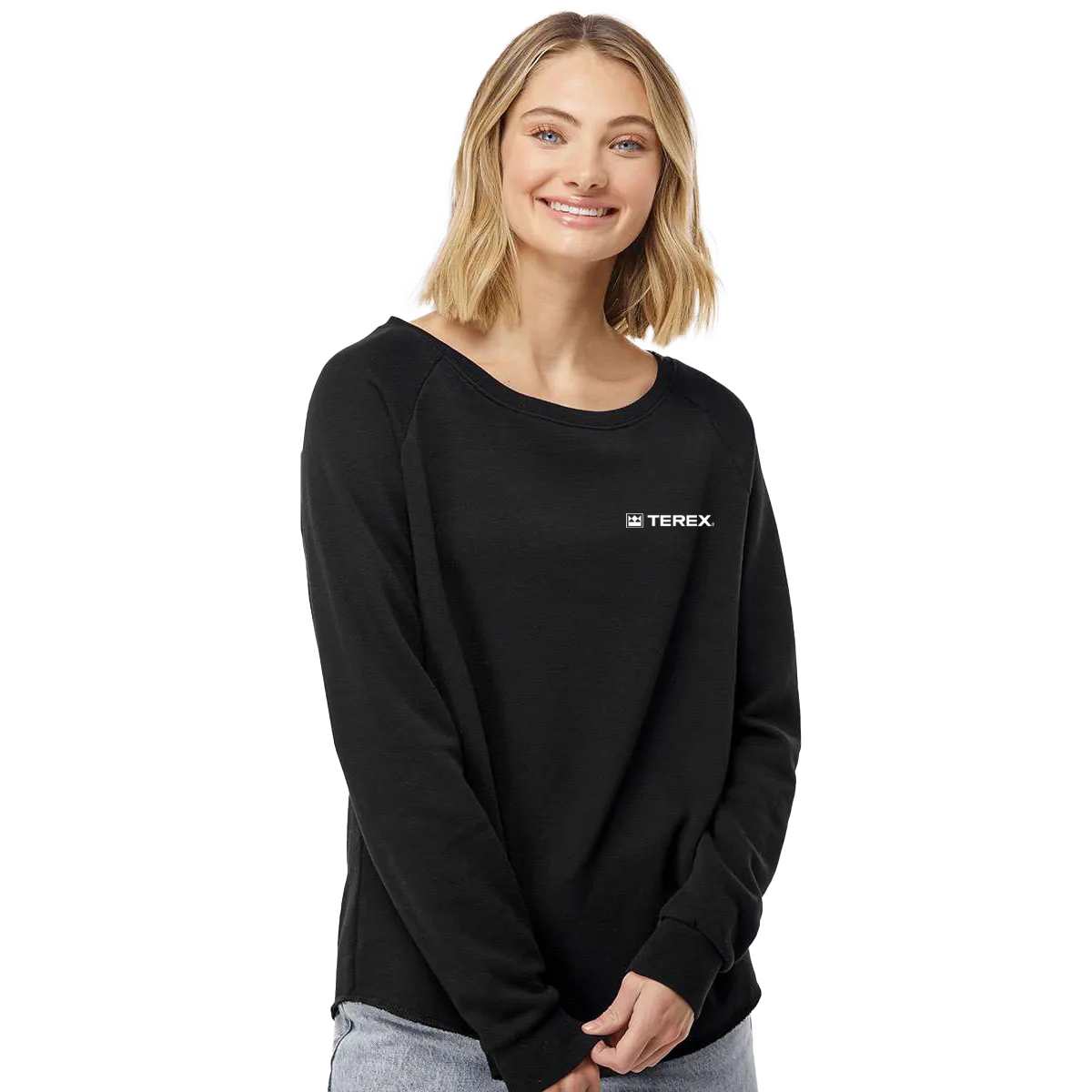 Independent Trading Co. - Women's California Wave Wash Crewneck Sweatshirt