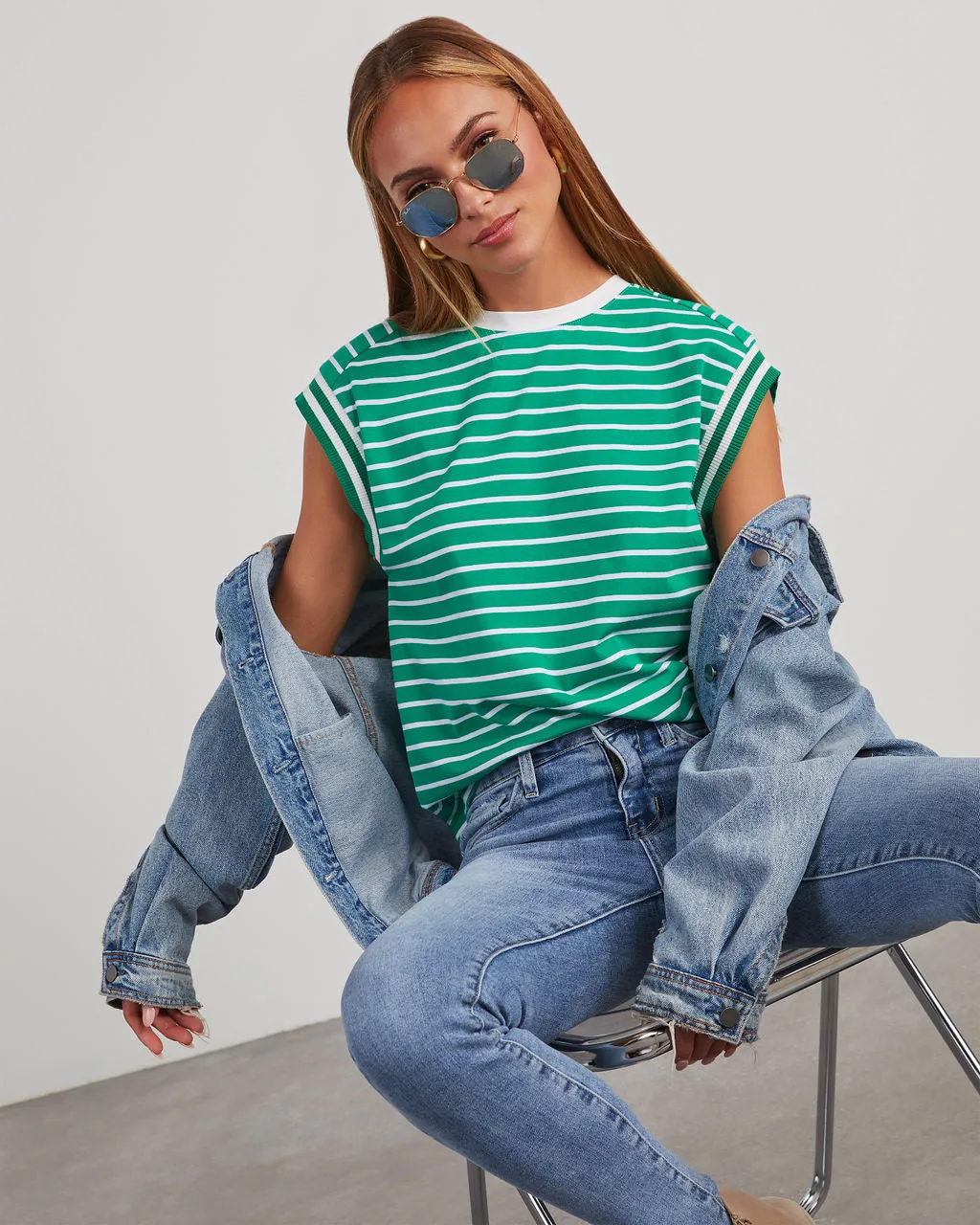 Julane Striped Tee