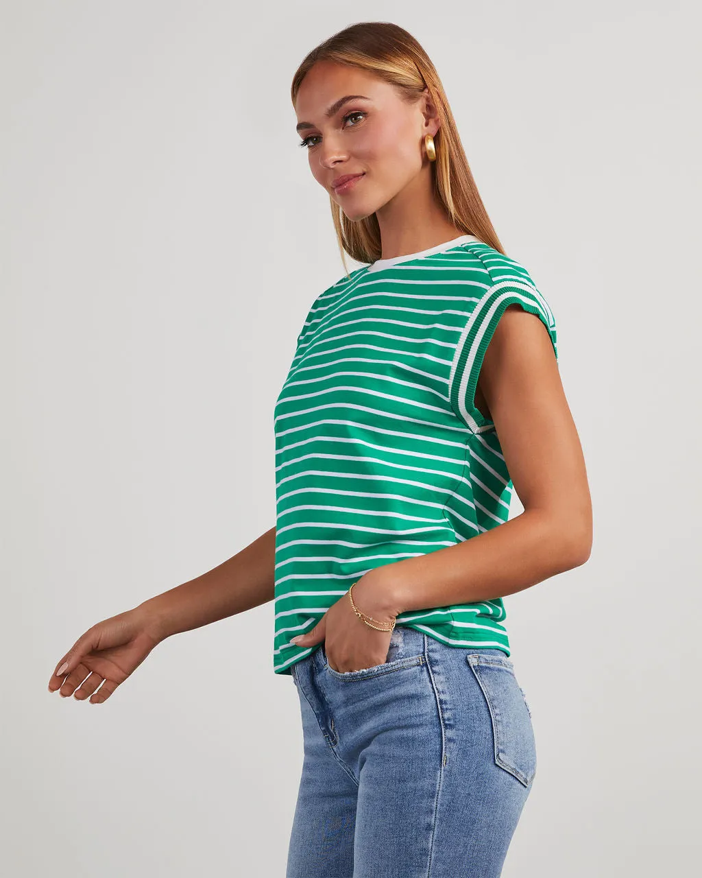 Julane Striped Tee