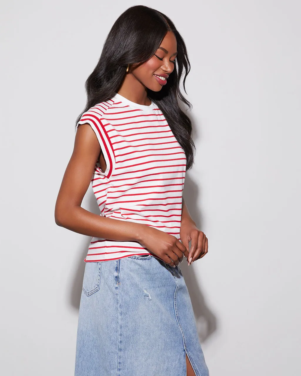 Julane Striped Tee