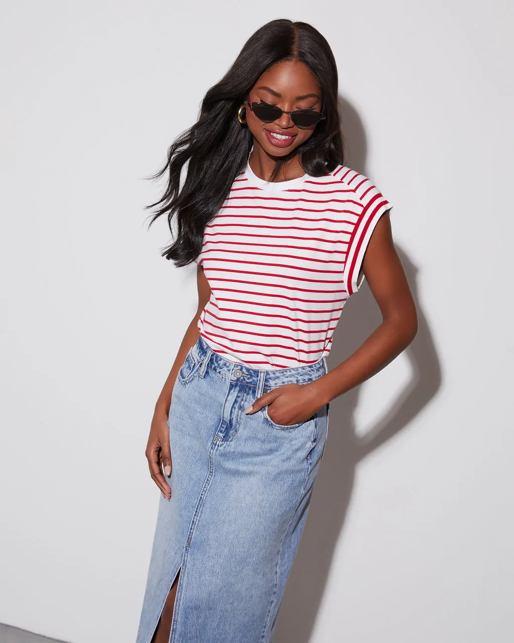 Julane Striped Tee