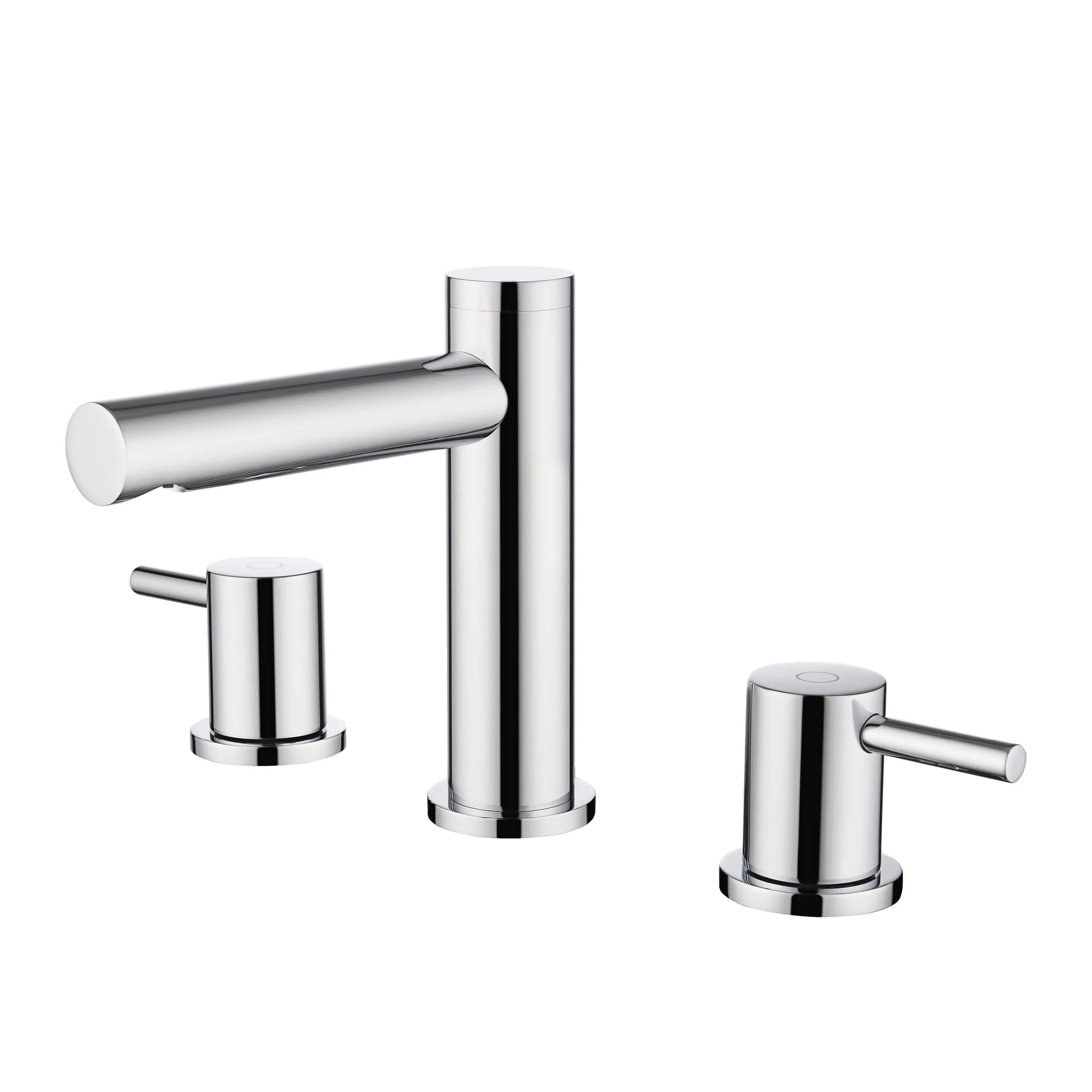 KIBI Circular 8″ Bathroom Widespread Faucet with Drain Assembly – KBF1025