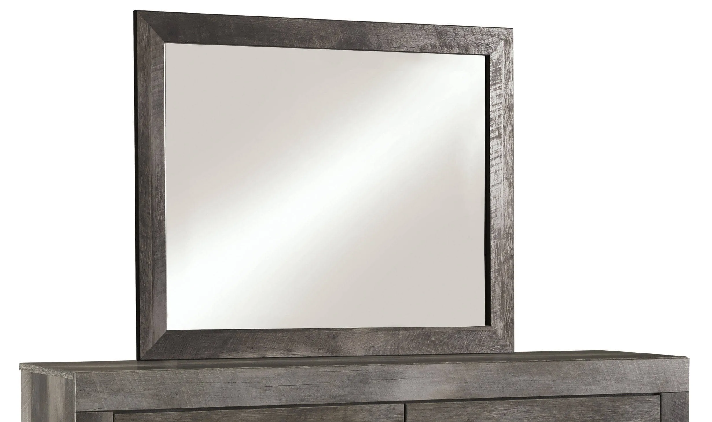 Kurkunde Gray Bedroom Mirror